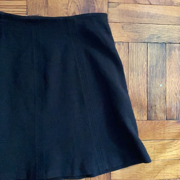 LOFT Skirts Loft Black Skirt Size L Poshmark